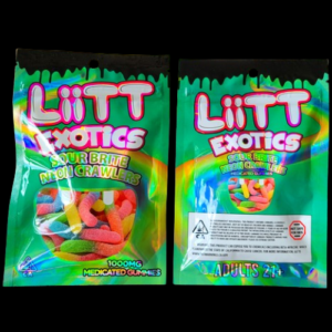 LiiTT EXOTICS Sour Bright Neon Crawlers